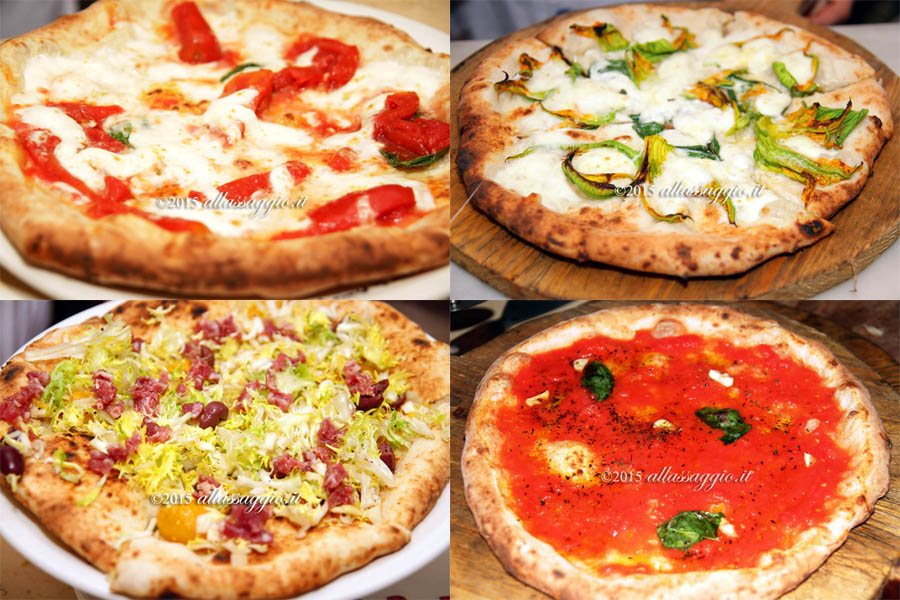 collage pizze
